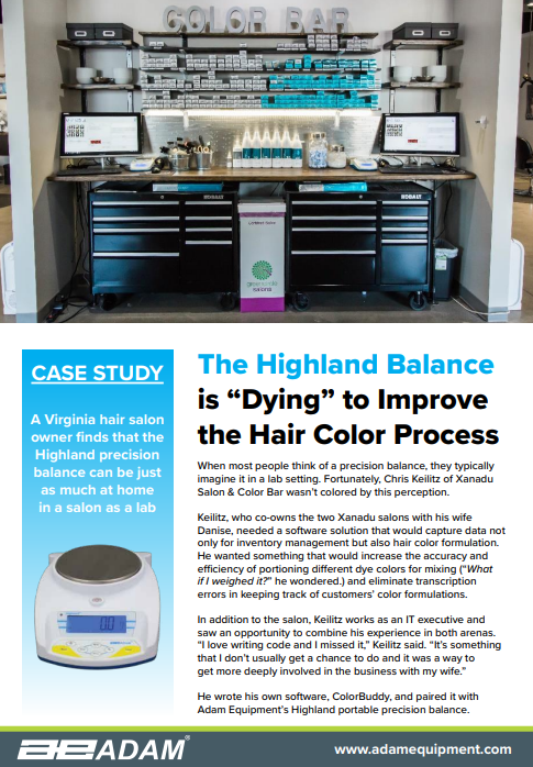 The Highland Balance is Dying to Improve the Hair Color Process
